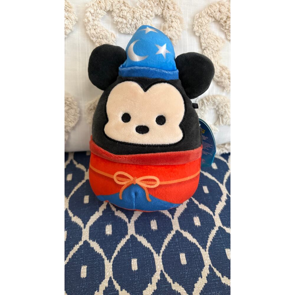 NEW Squishmallows Disney Sorcerer Mickey Mouse 5" Plush